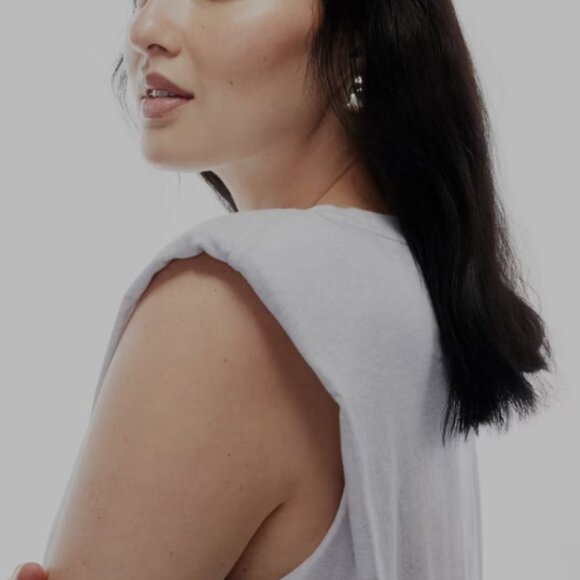 Babaton shoulder-pad t-shirt - Picture 2 of 5